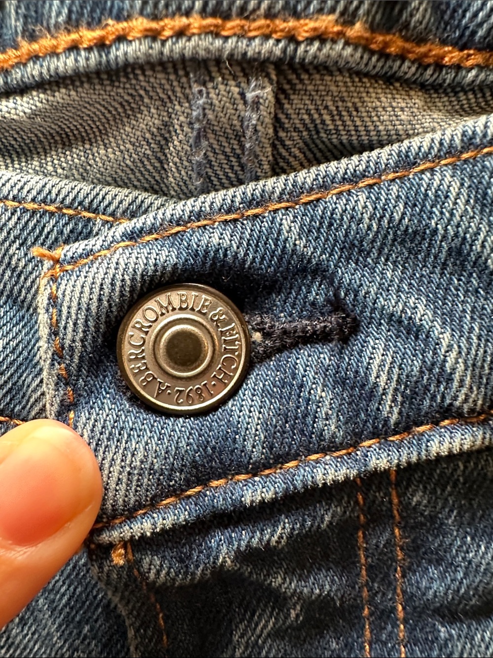 Abercrombie & Fitch The Baggy Low Rise Jeans 30 - Picture 5 of 9